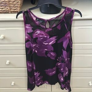 Dressy, sleeveless top.